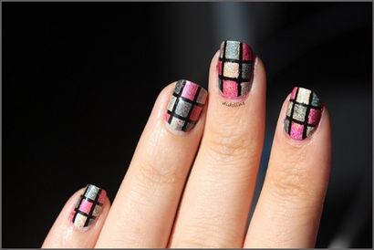 30 Striped Nail Designs und sieht zu versuchen, mit