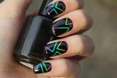 30 Striped Nail Designs und sieht zu versuchen, mit