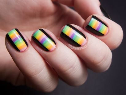 30 Striped Nail Designs und sieht zu versuchen, mit