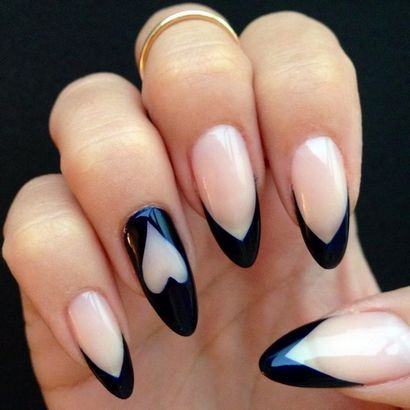 31 Court Pointy Nail Designs avec des images - Designs enjolivé