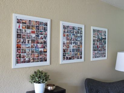 32 Photo Collage DIYs Pour une plus belle maison