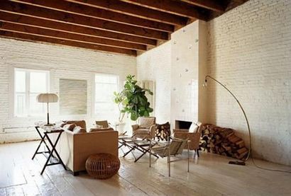 33 modernes Interior Design Idées Mettre l'accent sur des murs blancs brique