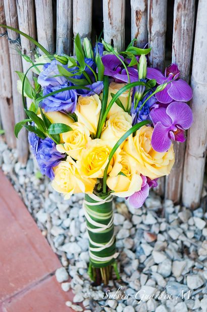 35 Strand-Hochzeit Bouquets - Destination Wedding Details