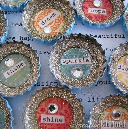 35 façons amusantes de Réutiliser Bottle Caps dans des projets créatifs