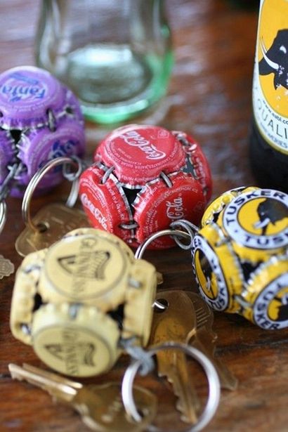 35 façons amusantes de Réutiliser Bottle Caps dans des projets créatifs