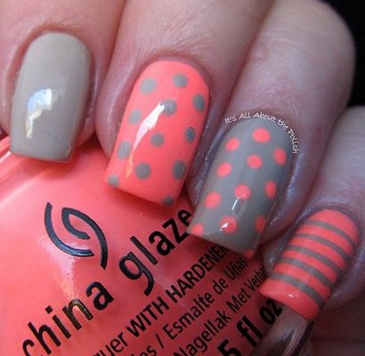 35 gris Designs Nail Art, art et design