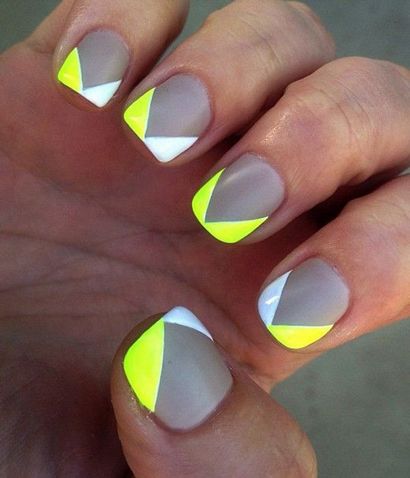 35 Grau Nail Art Design, Kunst und Design