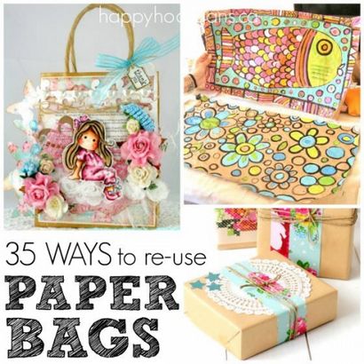 35 choses très cool de faire avec un sac en papier - Happy Hooligans