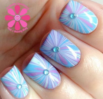 35 Eau Designs Nail Art Marbre, Art et Design