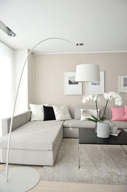 36 Light Cream und Beige Wohnzimmer-Design-Ideen