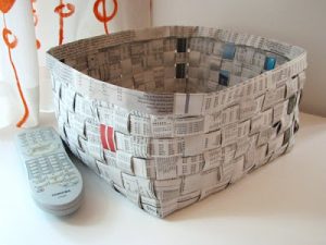 36 Tutoriels pour tisser un panier de journaux, Guide Patterns