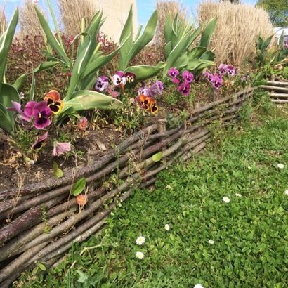 37 Kreative Rasen und Garten Edging Ideen mit Bilder - Gepflanzt Well