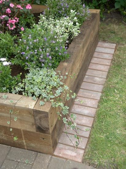 37 Kreative Rasen und Garten Edging Ideen mit Bilder - Gepflanzt Well