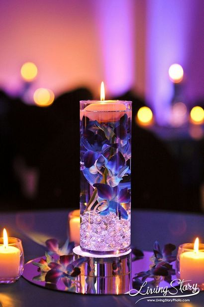37 Fleurs flottantes et des bougies Centerpieces (flottant) 37 Fleurs flottantes et bougies Centerpieces