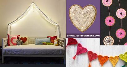 37 Insanely Cute Teen Schlafzimmer Ideen für DIY Dekor, Handwerk für Jugendliche