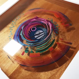 3D-Painting Layered Harz und Acryl 9 Schritte Farbe (mit Bildern)