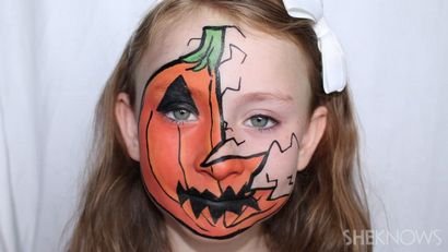 3 Halloween Gesicht malen Tutorials, die Ihr Kind gewinnt Best Costume