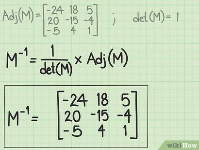 3 Wege, die Inverse einer 3x3-Matrix zu finden