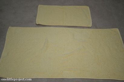 3 façons de faire vos propres serviettes à capuchon - Partie 1