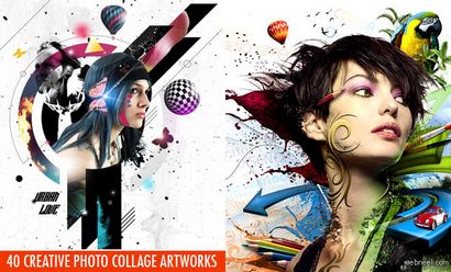 40 Creative Photo Effects et Photoshop Collage des œuvres d'art de collage (photoshop collage) 40 Creative Effets photo Collage et Photoshop oeuvres d'art du collage
