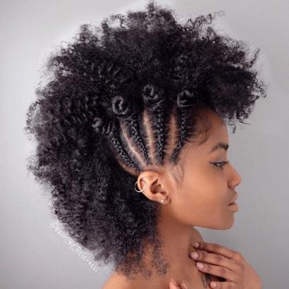 40 Creative Chignons pour cheveux bouclés