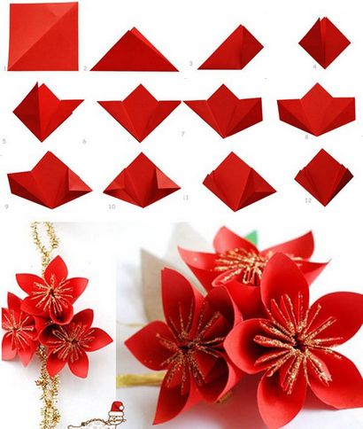 40 Fleurs Origami que vous pouvez faire, Art et Design (comment faire grue origami facile) 40 Fleurs Origami que vous pouvez faire, art et design