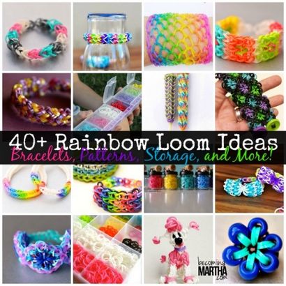 40 Regenbogen-Loom Tutorials und Ideen - Martha Becoming