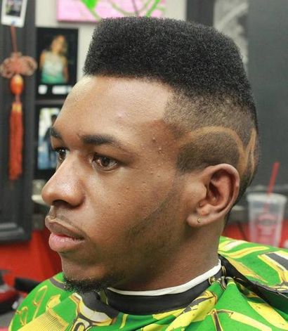 40 Das Rühren Curly Frisuren für Black Men