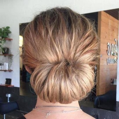 40 Updos für langes Haar - Einfache und nette Updos für 2017