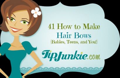 41 Comment faire Bows cheveux Les bébés, les adolescents et vous !, Astuce Junkie