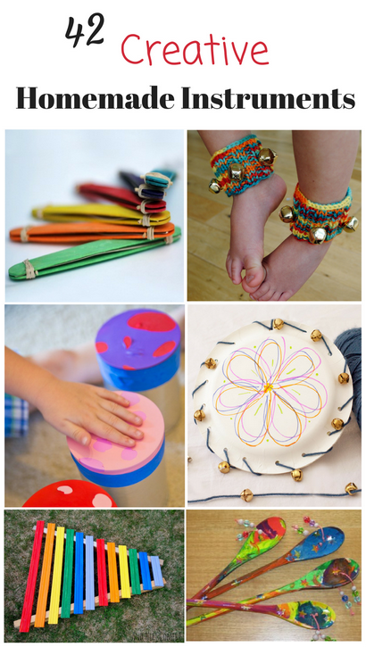 42 Magnifiquement Creative Homemade Instruments de musique - Comment Wee Learn (musique) 42 Magnifiquement Creative Homemade Instruments de musique - Comment Wee Learn