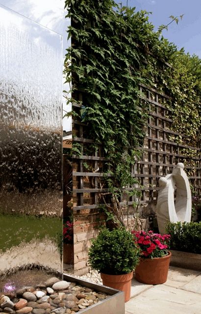 49 Incroyable extérieur Murs d'eau pour votre jardin