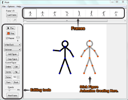 4 Meilleur bâton gratuit Figure logiciel d'animation pour Windows