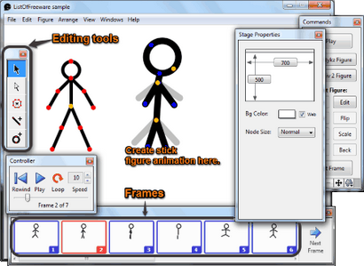4 Meilleur bâton gratuit Figure logiciel d'animation pour Windows