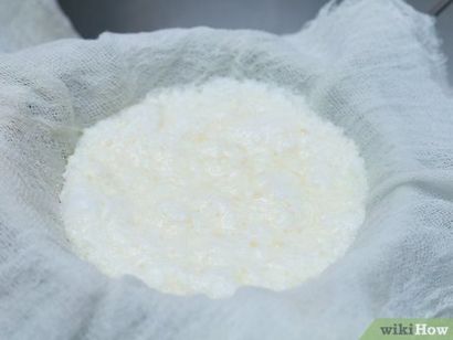 4 einfache Möglichkeiten, um Ricotta (mit Bildern)