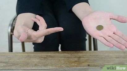 4 Möglichkeiten einen einfachen Münze magischen Trick zu tun