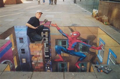 50 Absolument magnifique 3D Street Art (Peintures) _1