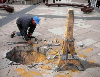 50 Absolument magnifique 3D Street Art (Peintures) _1