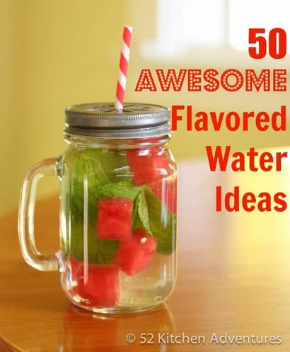 50 Super Flavored Recettes eau