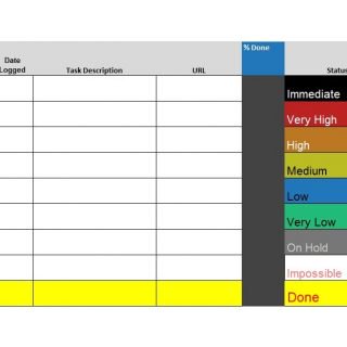 50 imprimable Liste des tâches - Modèles Liste de contrôle (Excel Word) (liste) 50 imprimable Liste ToDo - Modèles Liste de contrôle (Excel Word)