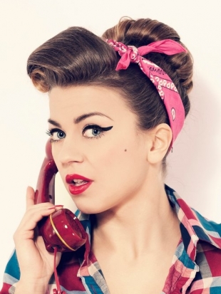 50er Jahre-Frisuren Short Pin Up Frisuren