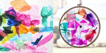 50 Suncatcher Crafts Kids Can Make - The Artful Eltern