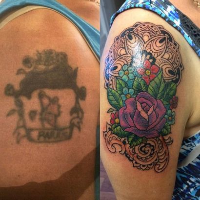 55 Brilliant Tattoo Cover Ups Idées