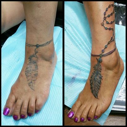 55 Brilliant Tattoo Cover Ups Idées