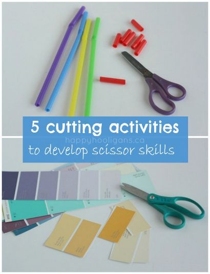 5 de coupe Activités pour enfants d'âge préscolaire - Happy Hooligans (activités) 5 Activités de coupe pour enfants d'âge préscolaire - Happy Hooligans