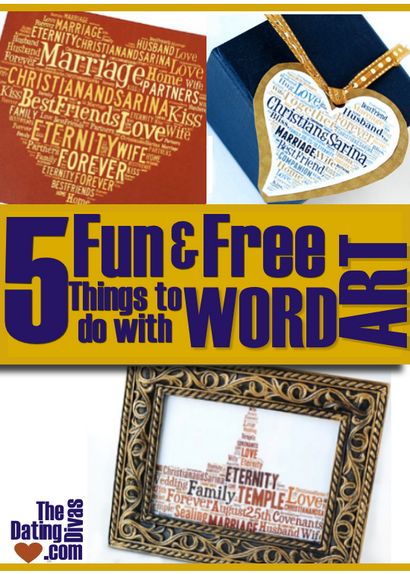5 façons amusantes et libres d'utiliser Word Art