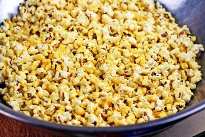 5 minutes à micro-ondes cheddar pop-corn au fromage (idéal pour les soirées cinéma!) - Pour le dîner, Dessert