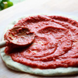 5-Minuten-No-Koch frische Tomaten Pizza Sauce - Küche Vertrag