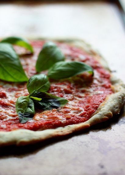 5 minutes sans cuisson frais Sauce tomate Pizza - Cuisine traité