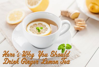 5 raisons pour lesquelles vous devriez boire au citron Thé au gingembre